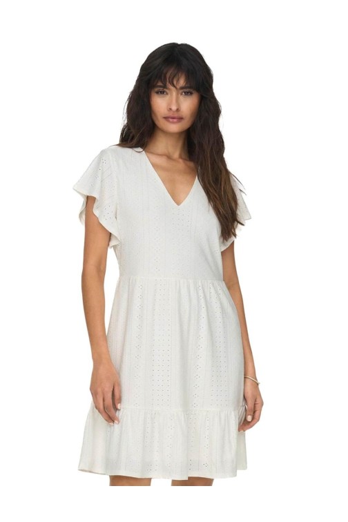 VESTIDO ONLY SANDRA V-NECK