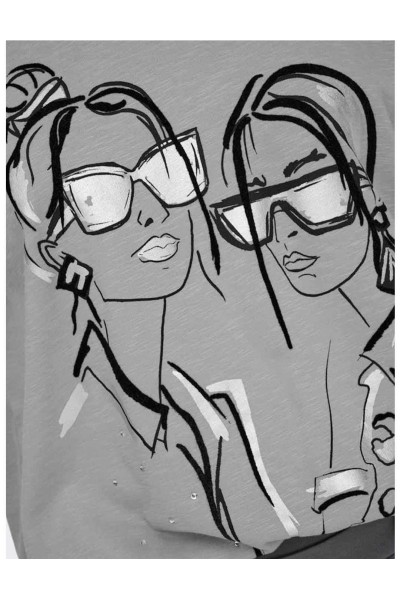 SUDADERA ONLY SILLE O-NECK M