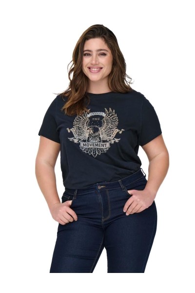 CAMISETA ONLY CARMAKOMA BRINNA