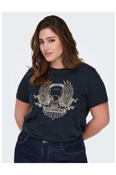 CAMISETA ONLY CARMAKOMA BRINNA