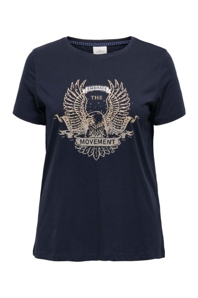 CAMISETA ONLY CARMAKOMA BRINNA