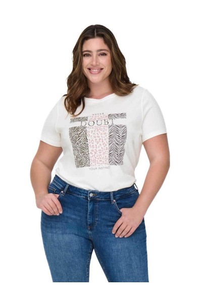 CAMISETA ONLY CARMAKOMA BRINNA