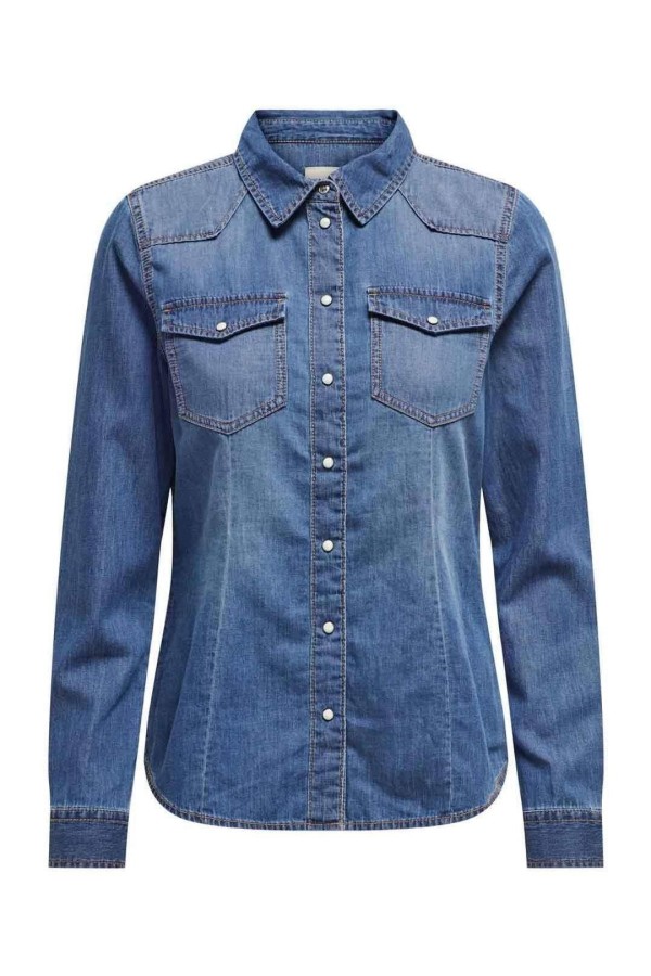 CAMISA ONLY ALEXA L/S DNM M CAMISA ONLY ALEXA L/S DNM M