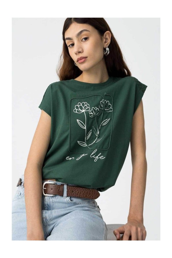 CAMISETA TIFFOSI ONÇA M CAMISETA TIFFOSI ONÇA M