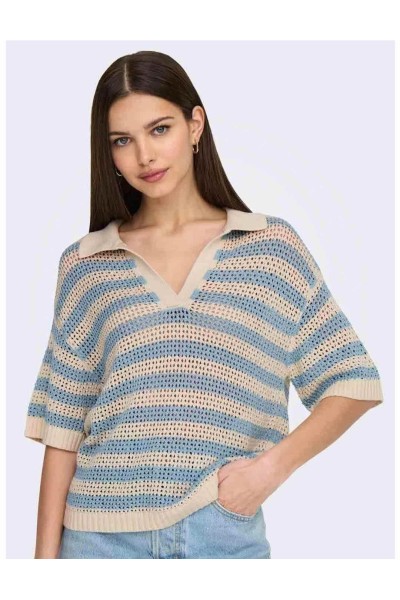 TOP JDY TIKKA POLO PULLOVER M