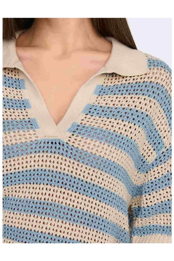 TOP JDY TIKKA POLO PULLOVER M