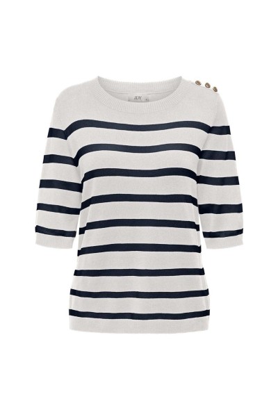 JERSEY JDY BASICA 2/4 BUTTON M