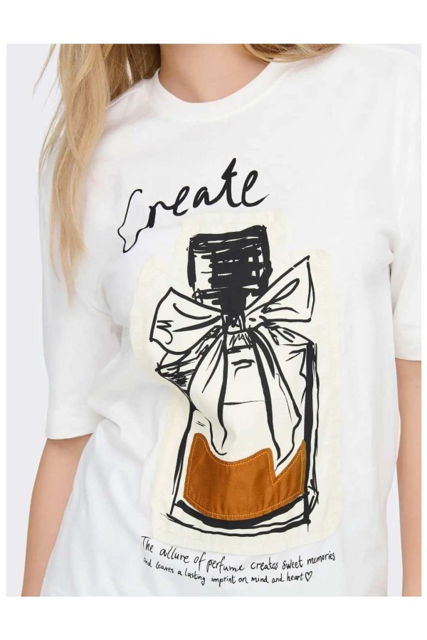 CAMISETA ONLY KATE  CREATE M