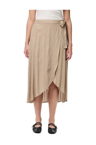 FALDA PIECES TALA WRAP SKIRT M