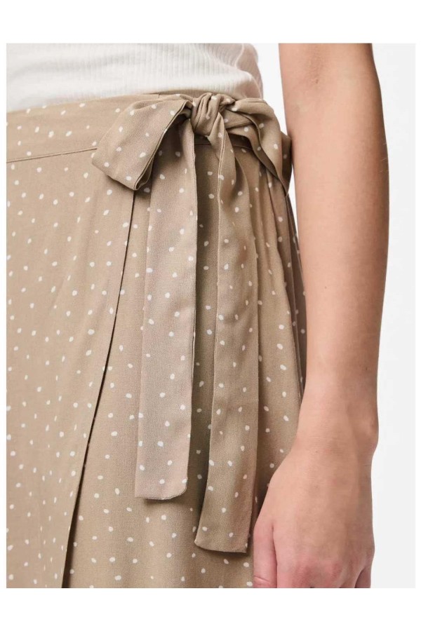 FALDA PIECES TALA WRAP SKIRT M