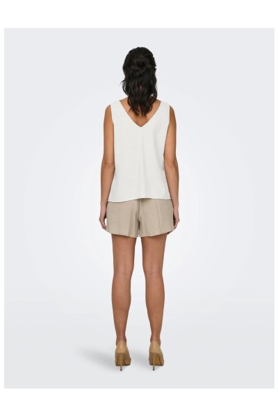 TOP JDY SAY LINEN V-NECK M