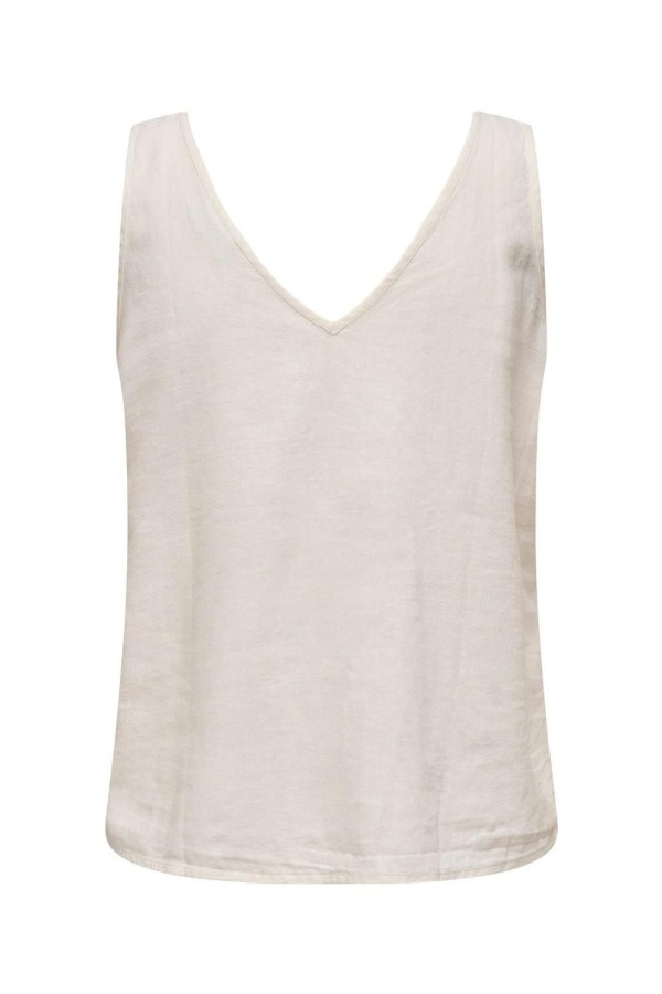 TOP JDY SAY LINEN V-NECK M