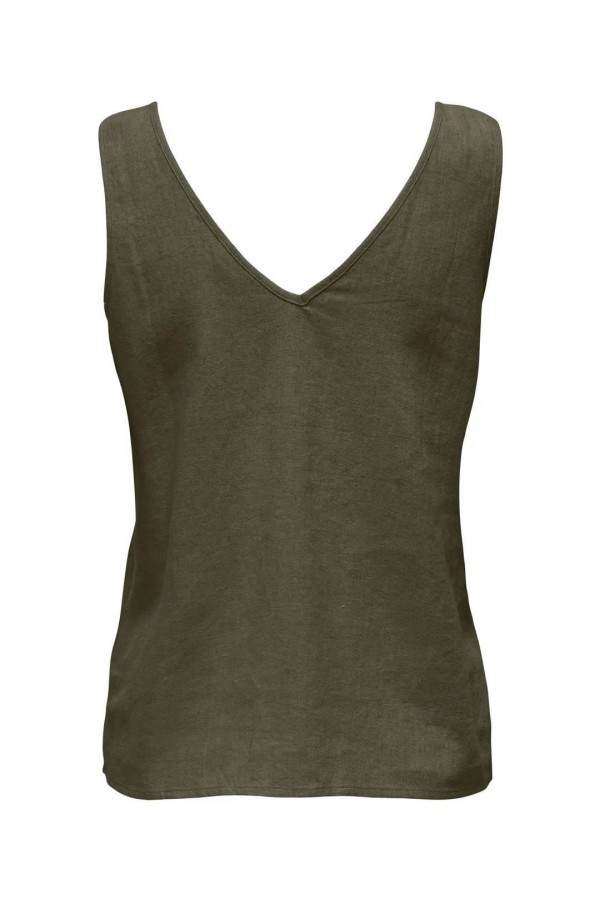 TOP JDY SAY LINEN V-NECK M