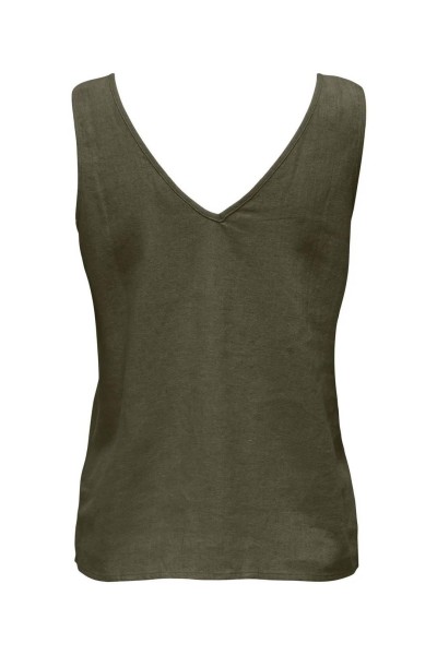 TOP JDY SAY LINEN V-NECK M
