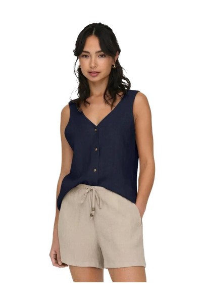 TOP JDY SAY LINEN V-NECK M