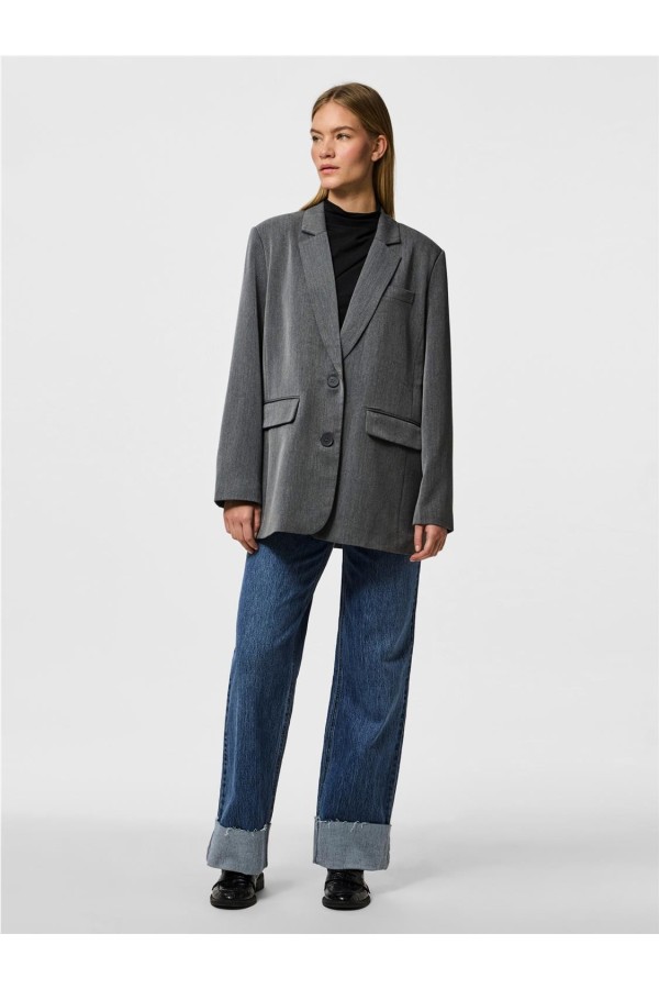 PCKAMIL LS LOOSE BLAZER NOOS B 2