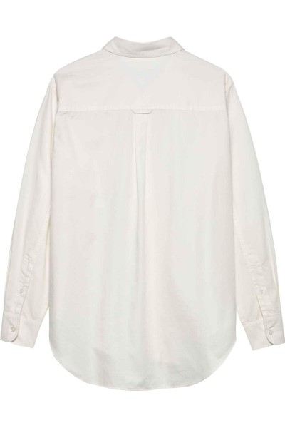 CamisaTommy Jeans de corte amplio en sarga