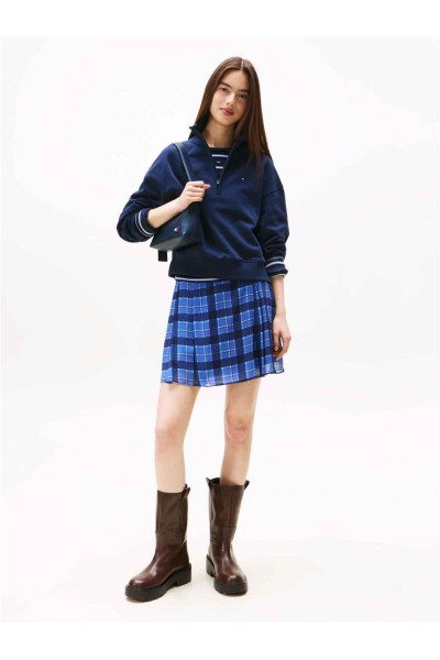 Sudadera Tommy Jeans holgada con cremallera