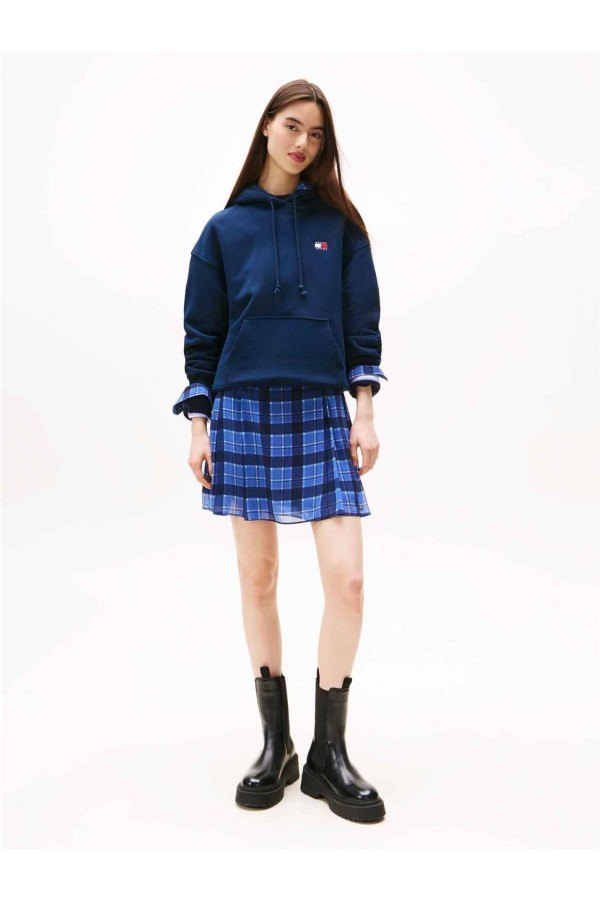 Sudadera Tommy Jeans con capucha y... Sudadera Tommy Jeans con capucha y...