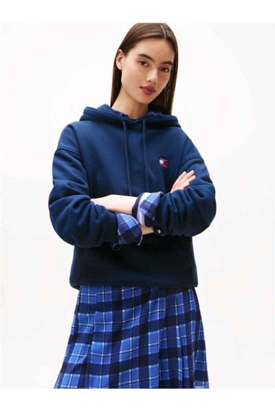 Sudadera Tommy Jeans con capucha y parche Tommy