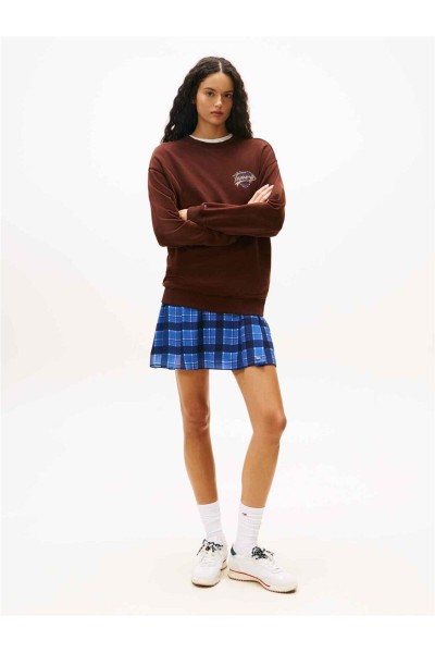 Sudadera Tommy Jeans  amplia con logo gráfico