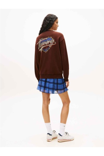 Sudadera Tommy Jeans  amplia con logo gráfico