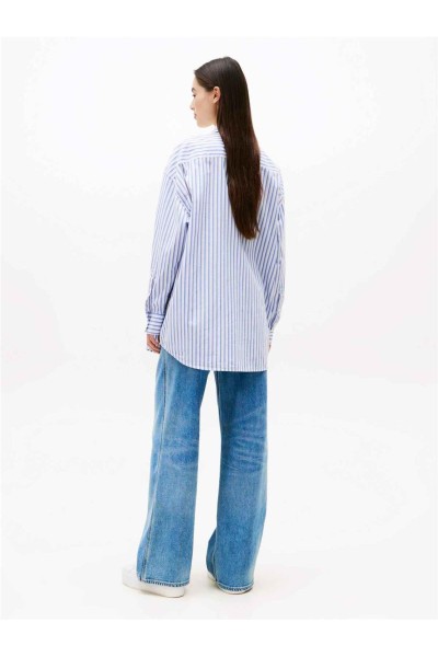 Camisa Tommy Jeans oversize con logo