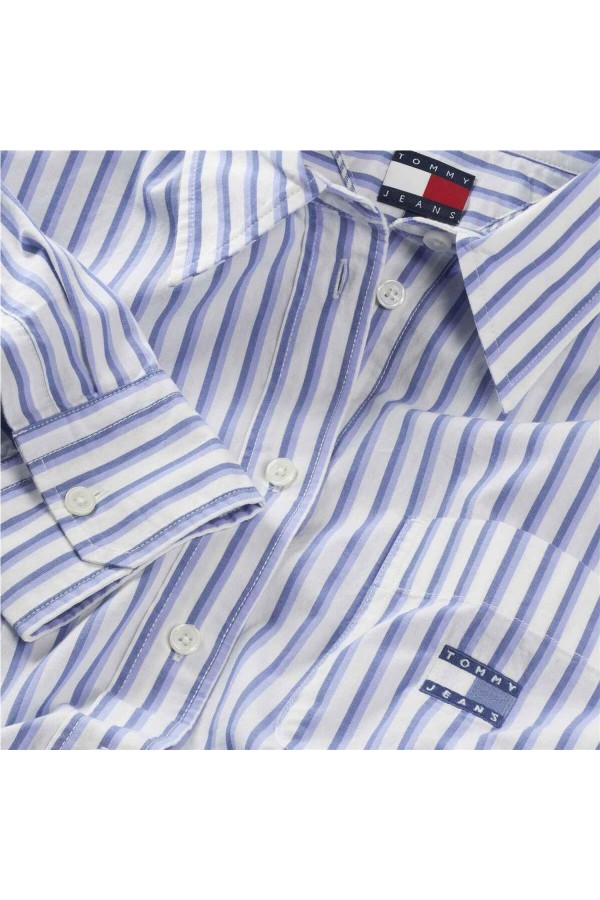 Camisa Tommy Jeans oversize con logo