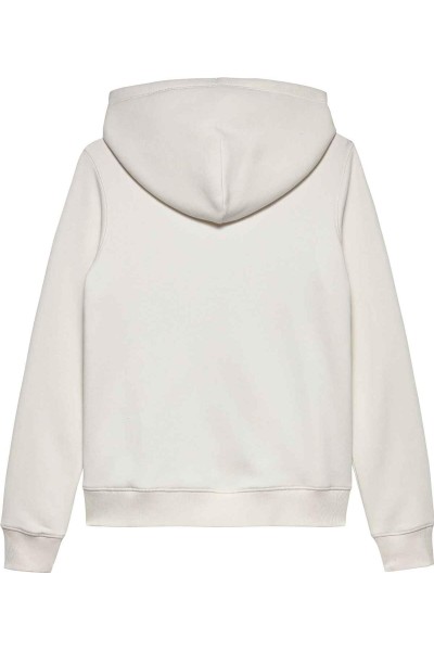 Sudadera Tommy Jeans de felpa con capucha y logo lineal