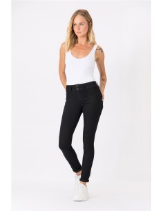 Vaquero Tiffosi one size doble up skinny de tiro alto
