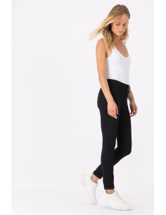 Vaquero Tiffosi one size doble up skinny de tiro alto 2