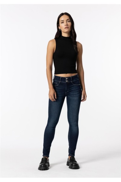 Vaquero Tiffosi one size doble up skinny tiro alto