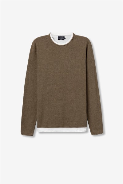 Jersey Tiffosi Alabastro_1 combinado de algodón