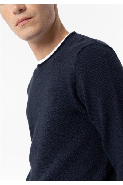 Jersey Tiffosi Alabastro_1 combinado de algodón