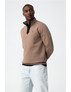 Sudadera Tiffosi combinada con cremallera