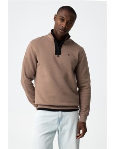 Sudadera Tiffosi combinada con cremallera 2