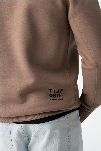 Sudadera Tiffosi combinada con cremallera