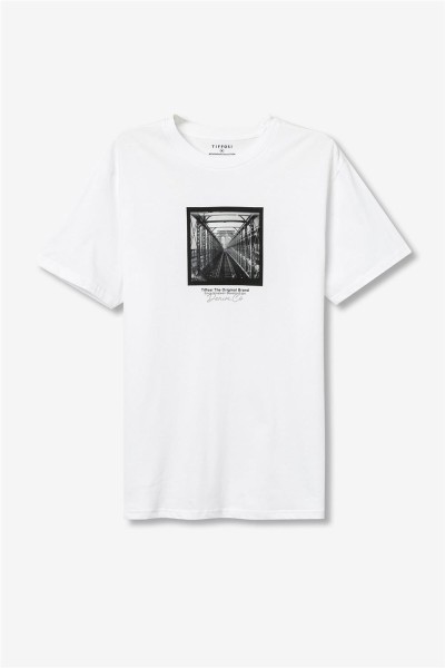 Camiseta tiffosi Wade estampada casual