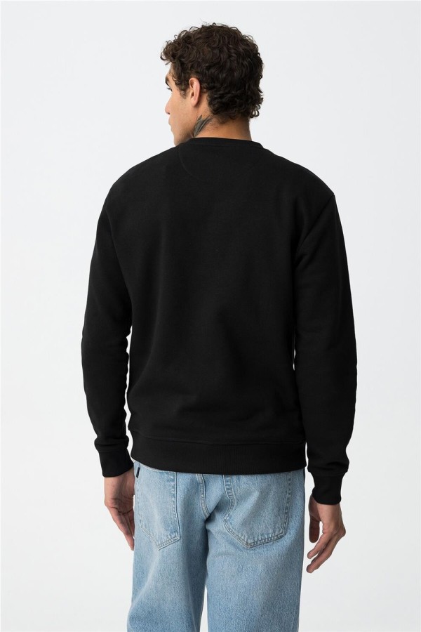 Sudadera Tiffosi básica cuello redondo