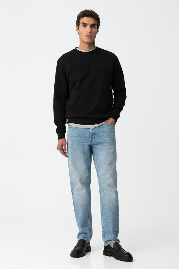 Sudadera Tiffosi básica cuello redondo