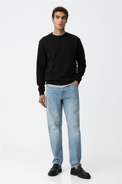 Sudadera Tiffosi básica cuello redondo