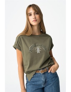 Camiseta Tiffosi Country con estampado metálico