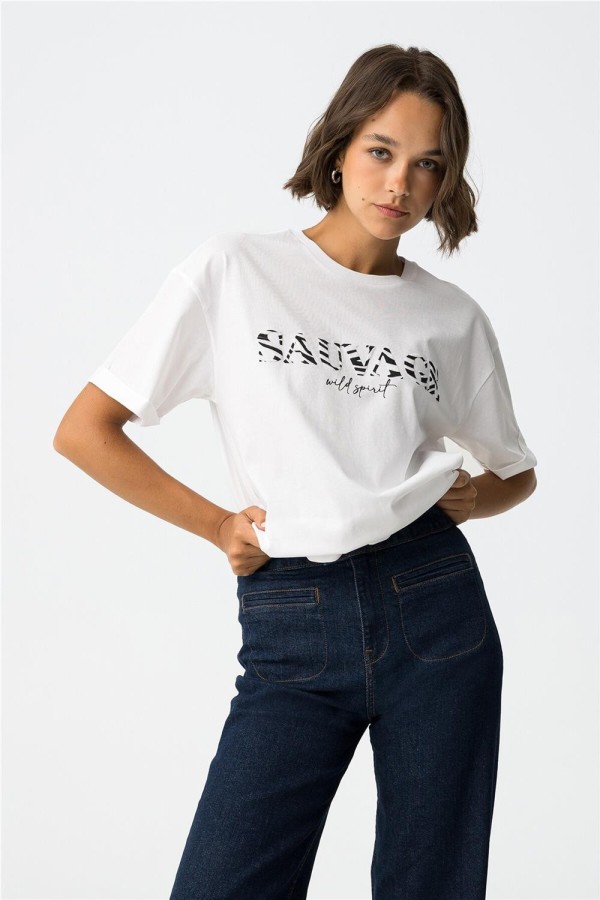 Camiseta Tiffosi Patou relaxed fit...