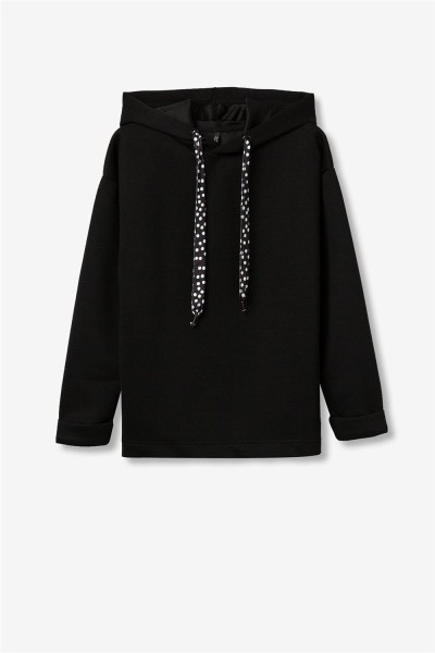 Sudadera Tiffosi Kenzo 31 con cordones estampados