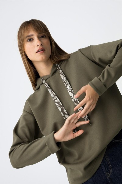 Sudadera Tiffosi Kenzo 31 con cordones estampados