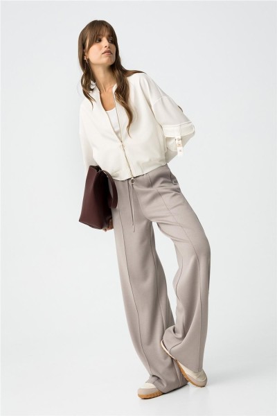 Pantalón Tiffosi Valentina wide leg de punto