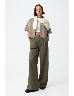 Pantalón Tiffosi Hank wide leg asimétrico 2