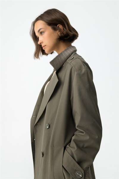 Gabardina Tiffosi Megatrench_1 larga estilo relajado