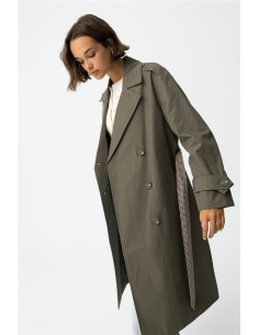 Gabardina Tiffosi Megatrench_1 larga estilo relajado 2