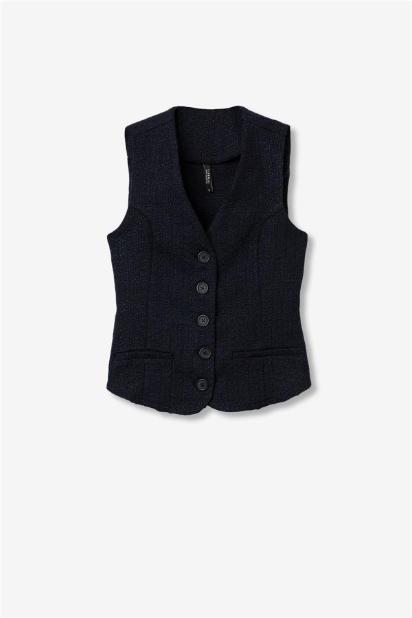 Chaleco Tiffosi Mana_C de tweed elegante